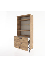 Hyperion Dolap 4 Raflı 3 Çekmeceli 88x44x195 - S60M045V9B