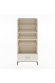 Hyperion Dolap 4 Raflı Tek Çekmeceli 88x44x195 - S60M046V1B