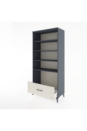 Hyperion Dolap 4 Raflı Tek Çekmeceli 88x44x195 - S60M046V4B