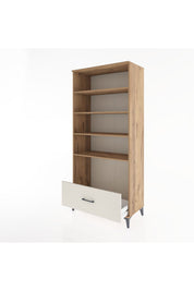 Hyperion Dolap 4 Raflı Tek Çekmeceli 88x44x195 - S60M046V7B