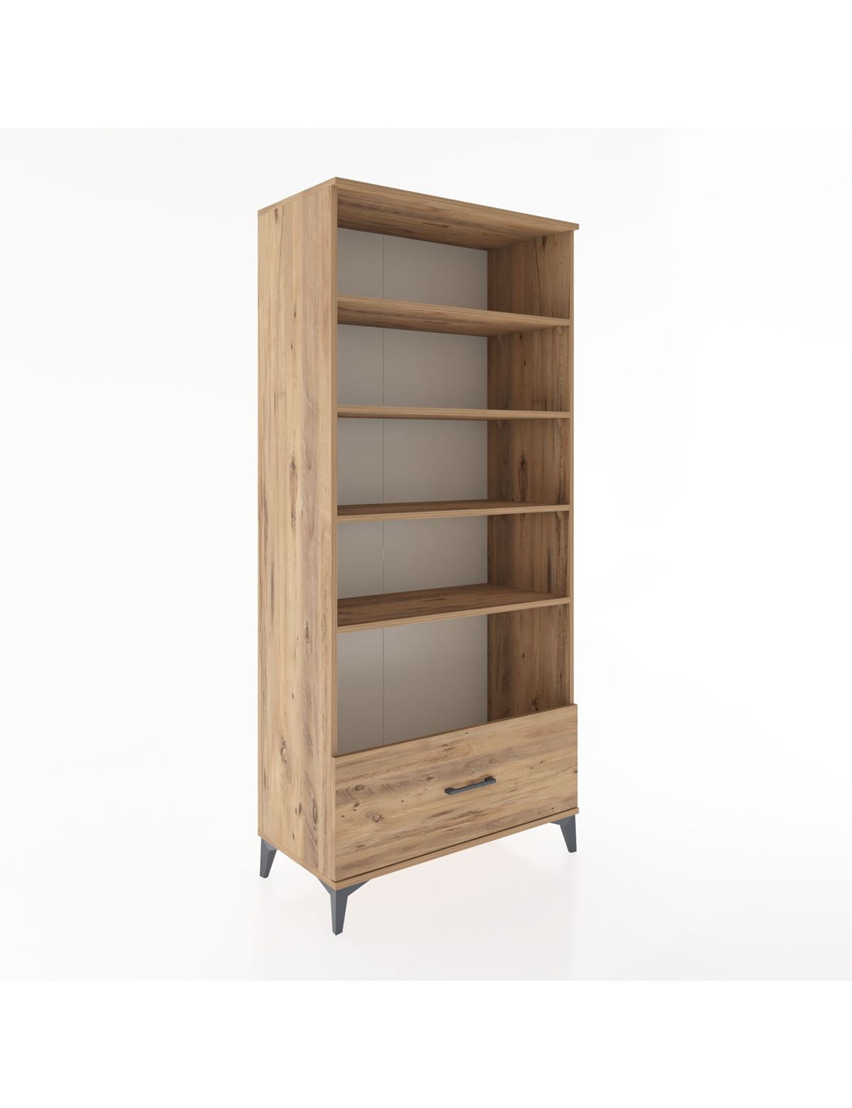 Hyperion Dolap 4 Raflı Tek Çekmeceli 88x44x195 - S60M046V9B