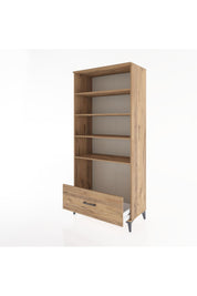 Hyperion Dolap 4 Raflı Tek Çekmeceli 88x44x195 - S60M046V9B