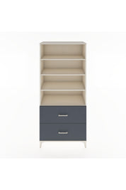 Hyperion Dolap 4 Raflı 2 Çekmeceli 88x44x195 - S60M047V2B