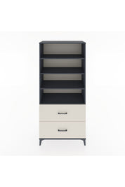 Hyperion Dolap 4 Raflı 2 Çekmeceli 88x44x195 - S60M047V4B