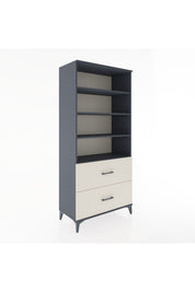 Hyperion Dolap 4 Raflı 2 Çekmeceli 88x44x195 - S60M047V4B