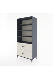 Hyperion Dolap 4 Raflı 2 Çekmeceli 88x44x195 - S60M047V4B