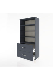 Hyperion Dolap 4 Raflı 2 Çekmeceli 88x44x195 - S60M047V5B