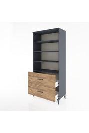 Hyperion Dolap 4 Raflı 2 Çekmeceli 88x44x195 - S60M047V6B