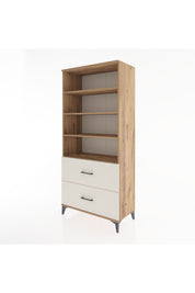 Hyperion Dolap 4 Raflı 2 Çekmeceli 88x44x195 - S60M047V7B