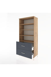 Hyperion Dolap 4 Raflı 2 Çekmeceli 88x44x195 - S60M047V8B