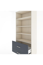 Hyperion Dolap 4 Raflı 2 Çekmeceli 88x44x195 - S60M048V2B