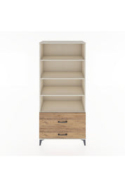 Hyperion Dolap 4 Raflı 2 Çekmeceli 88x44x195 - S60M048V3B