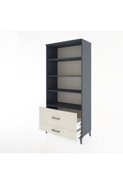 Hyperion Dolap 4 Raflı 2 Çekmeceli 88x44x195 - S60M048V4B