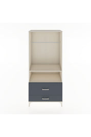 Hyperion Dolap 2 Raflı 2 Çekmeceli Tek Askılı 88x44x195 - S60M049V2B