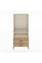 Hyperion Dolap 2 Raflı 2 Çekmeceli Tek Askılı 88x44x195 - S60M049V3B