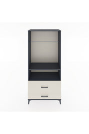 Hyperion Dolap 2 Raflı 2 Çekmeceli Tek Askılı 88x44x195 - S60M049V4B