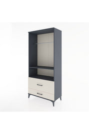 Hyperion Dolap 2 Raflı 2 Çekmeceli Tek Askılı 88x44x195 - S60M049V4B