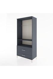 Hyperion Dolap 2 Raflı 2 Çekmeceli Tek Askılı 88x44x195 - S60M049V5B