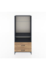 Hyperion Dolap 2 Raflı 2 Çekmeceli Tek Askılı 88x44x195