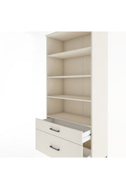 Hyperion Dolap 4 Raflı 2 Çekmeceli 88x44x195 - S60M050V1B