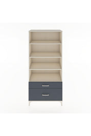 Hyperion Dolap 4 Raflı 2 Çekmeceli 88x44x195 - S60M050V2B