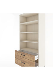 Hyperion Dolap 4 Raflı 2 Çekmeceli 88x44x195 - S60M050V3B