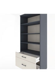 Hyperion Dolap 4 Raflı 2 Çekmeceli 88x44x195 - S60M050V4B