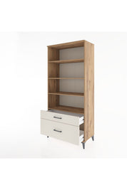 Hyperion Dolap 4 Raflı 2 Çekmeceli 88x44x195 - S60M050V7B