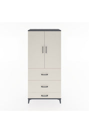 Hyperion Dolap 3 Raflı 3 Çekmeceli 2 Kapaklı 88x44x195 - S60M051V4B