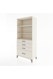 Hyperion Dolap 3 Raflı 4 Çekmeceli 88x44x195 - S60M055V1B