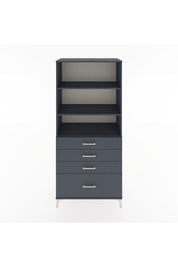 Hyperion Dolap 3 Raflı 4 Çekmeceli 88x44x195 - S60M055V5B