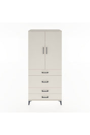 Hyperion Dolap 3 Raflı 4 Çekmeceli 2 Kapaklı 88x44x195 - S60M060V1B