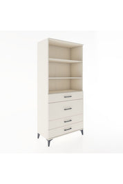 Hyperion Dolap 3 Raflı 4 Çekmeceli 88x44x195 - S60M061V1B