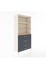 Hyperion Dolap 3 Raflı 4 Çekmeceli 88x44x195 - S60M061V2B