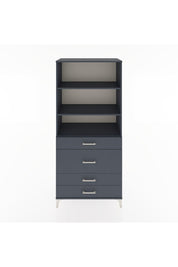 Hyperion Dolap 3 Raflı 4 Çekmeceli 88x44x195 - S60M061V5B