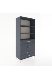 Hyperion Dolap 3 Raflı 4 Çekmeceli 88x44x195 - S60M061V5B