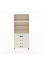 Hyperion Dolap 3 Raflı 4 Çekmeceli 88x44x195 - S60M064V1B