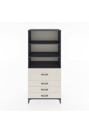 Hyperion Dolap 3 Raflı 4 Çekmeceli 88x44x195 - S60M064V4B