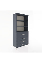 Hyperion Dolap 3 Raflı 4 Çekmeceli 88x44x195 - S60M064V5B