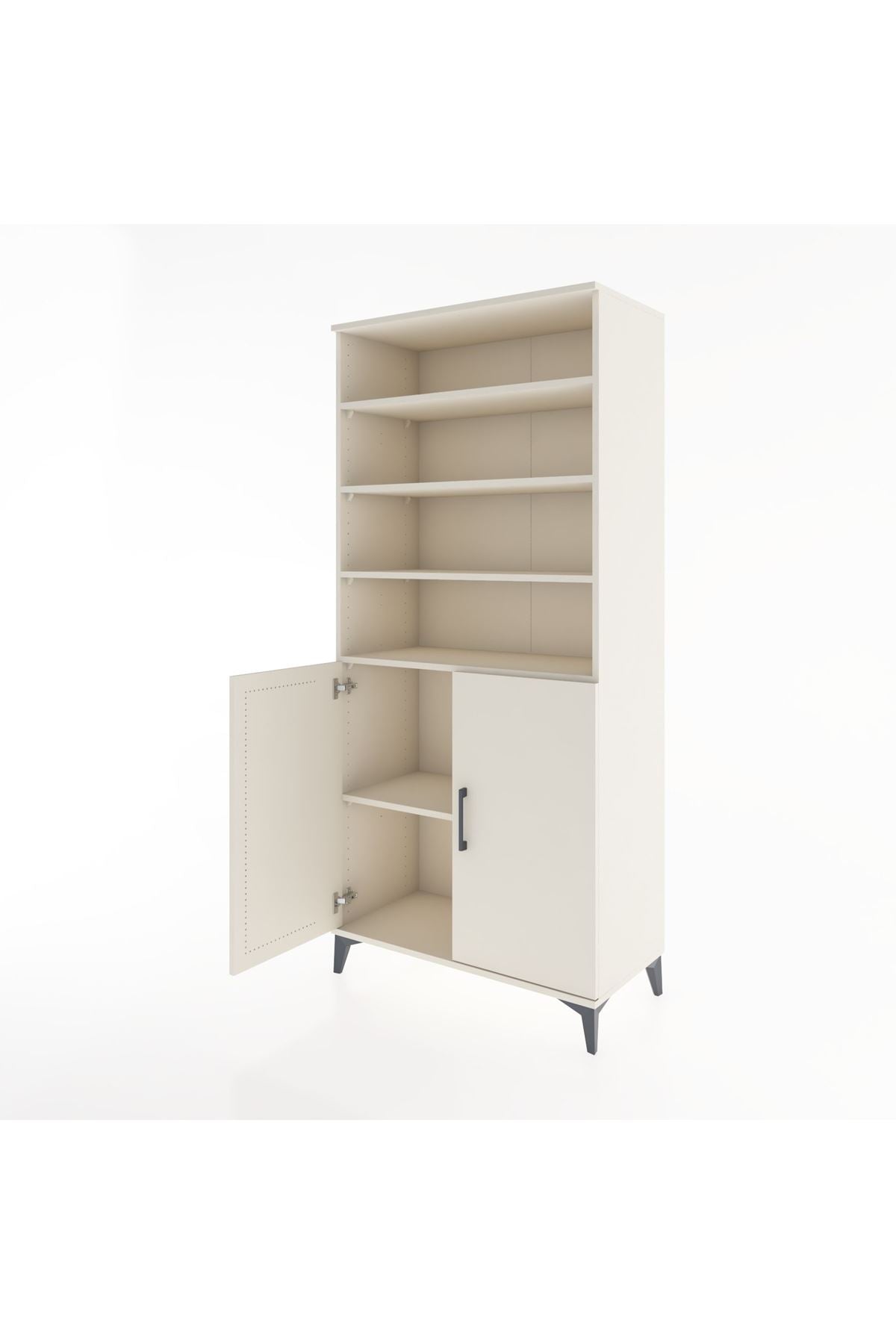 Hyperion Dolap 5 Raflı 2 Kapaklı 88x44x195 - S60M065V1B