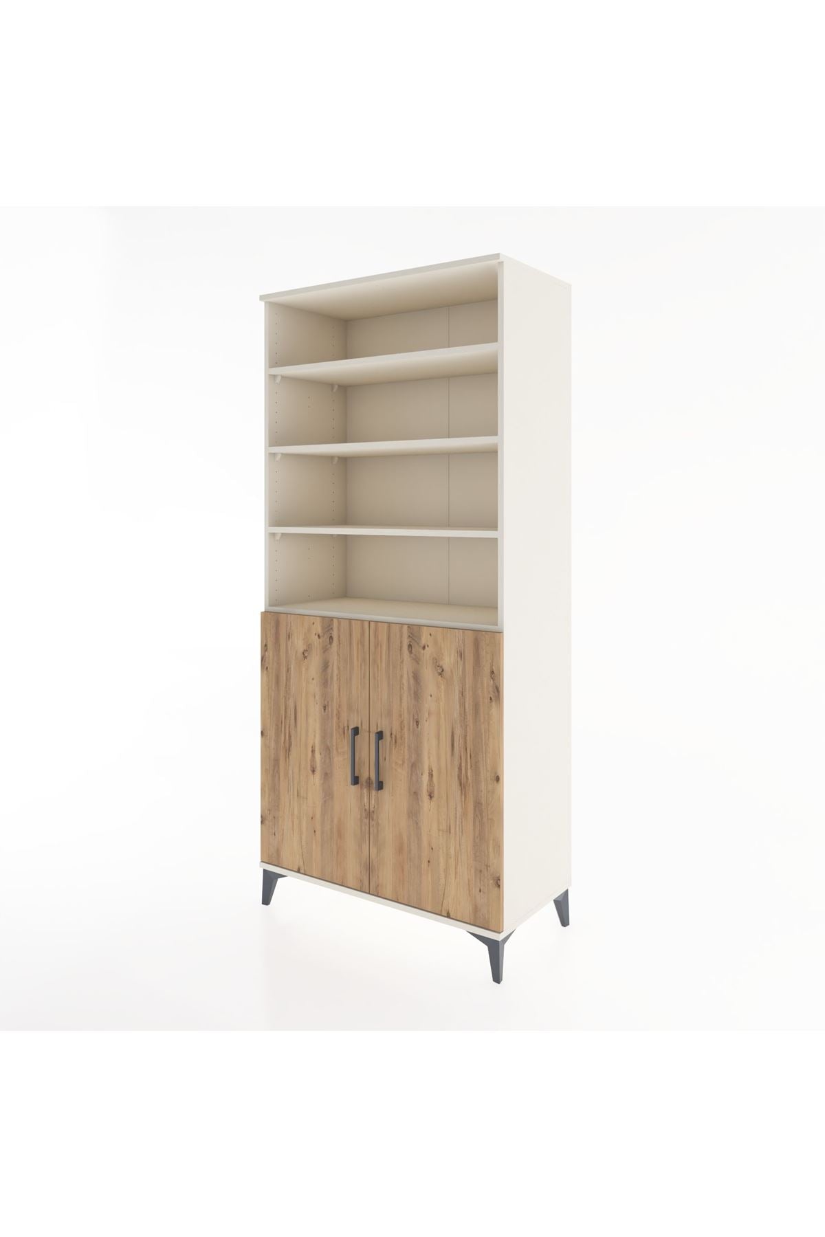Hyperion Dolap 5 Raflı 2 Kapaklı 88x44x195 - S60M065V3B