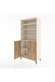 Hyperion Dolap 5 Raflı 2 Kapaklı 88x44x195 - S60M065V3B