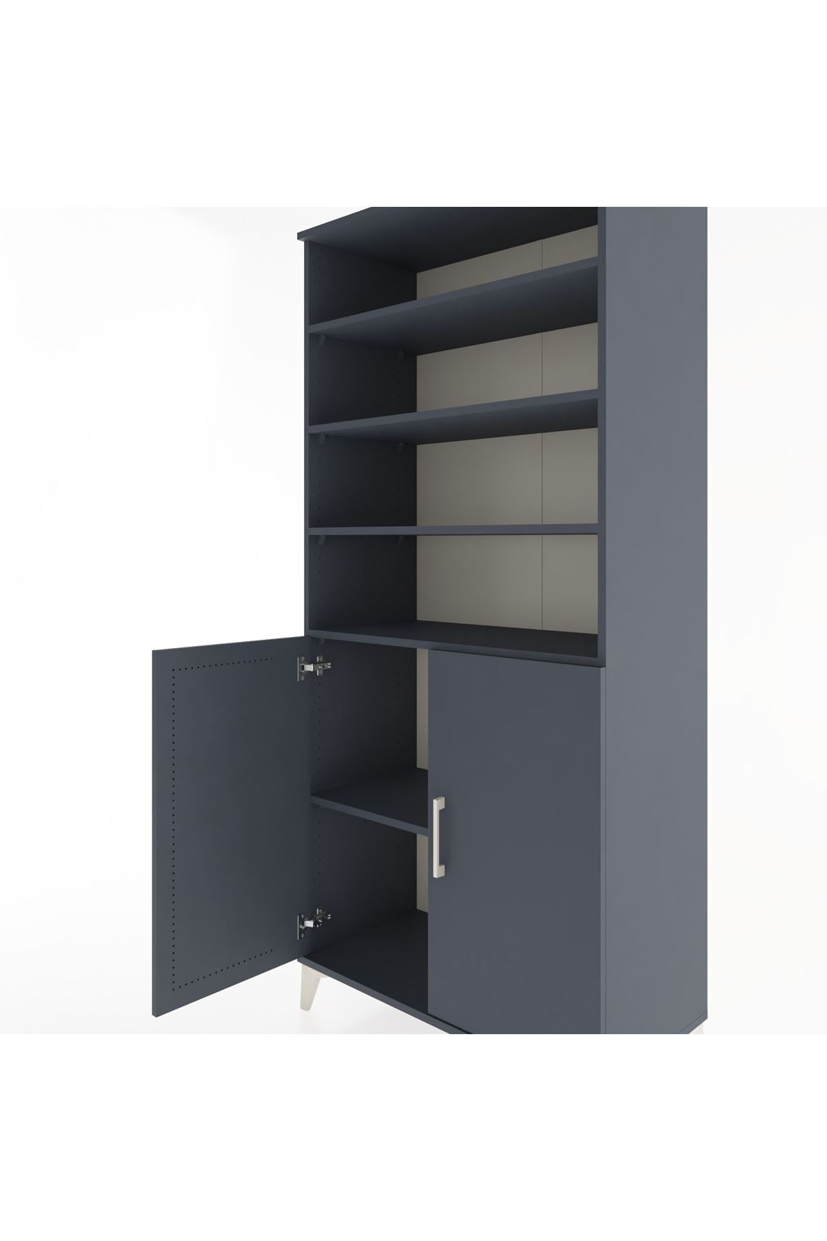 Hyperion Dolap 5 Raflı 2 Kapaklı 88x44x195 - S60M065V5B