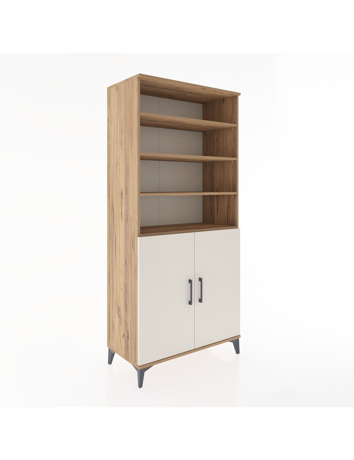 Hyperion Dolap 5 Raflı 2 Kapaklı 88x44x195 - S60M065V7B