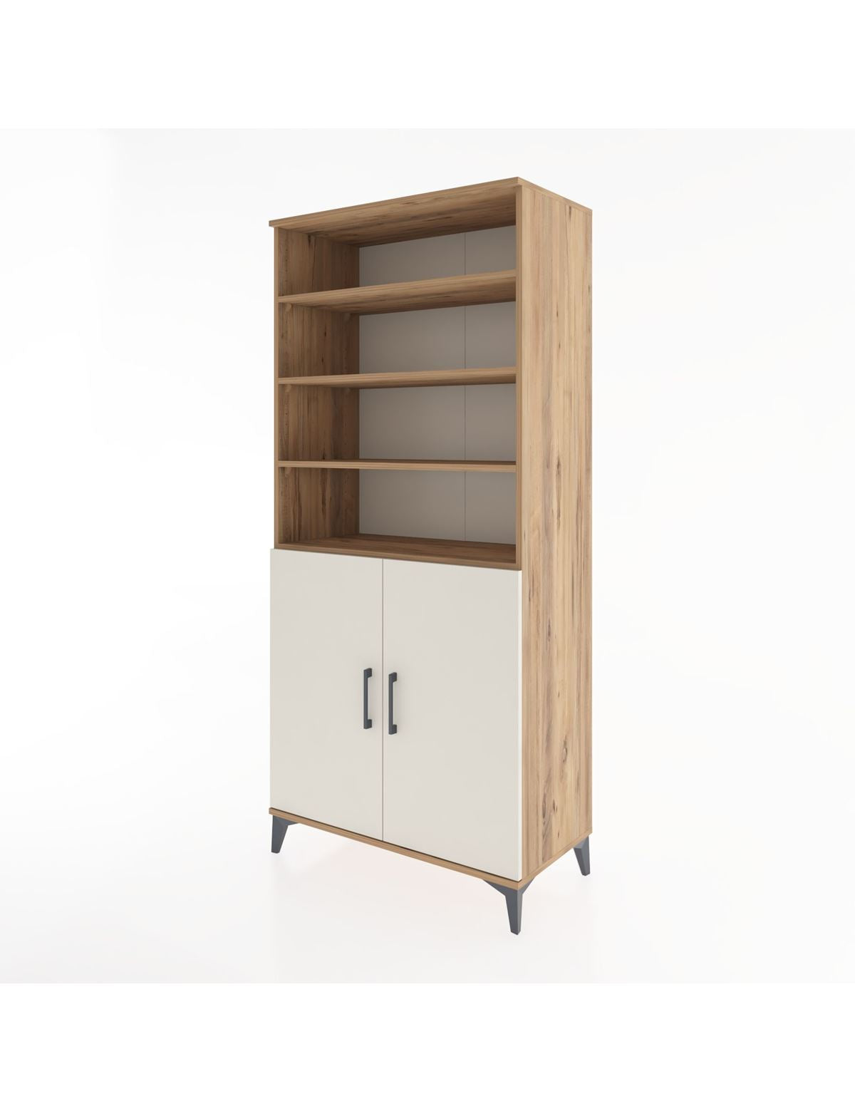 Hyperion Dolap 5 Raflı 2 Kapaklı 88x44x195 - S60M065V7B