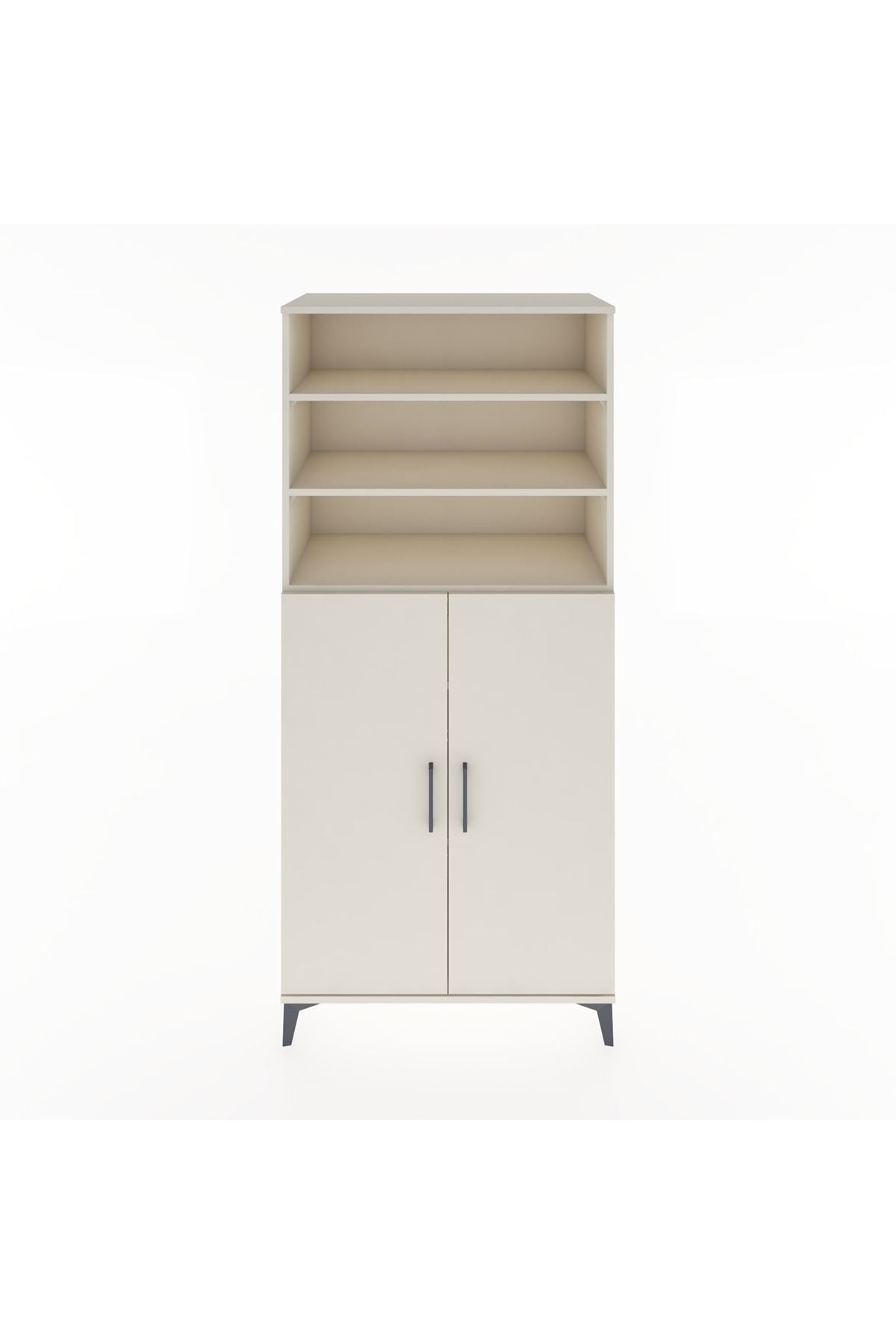 Hyperion Dolap 5 Raflı 2 Kapaklı 88x44x195 - S60M066V1B