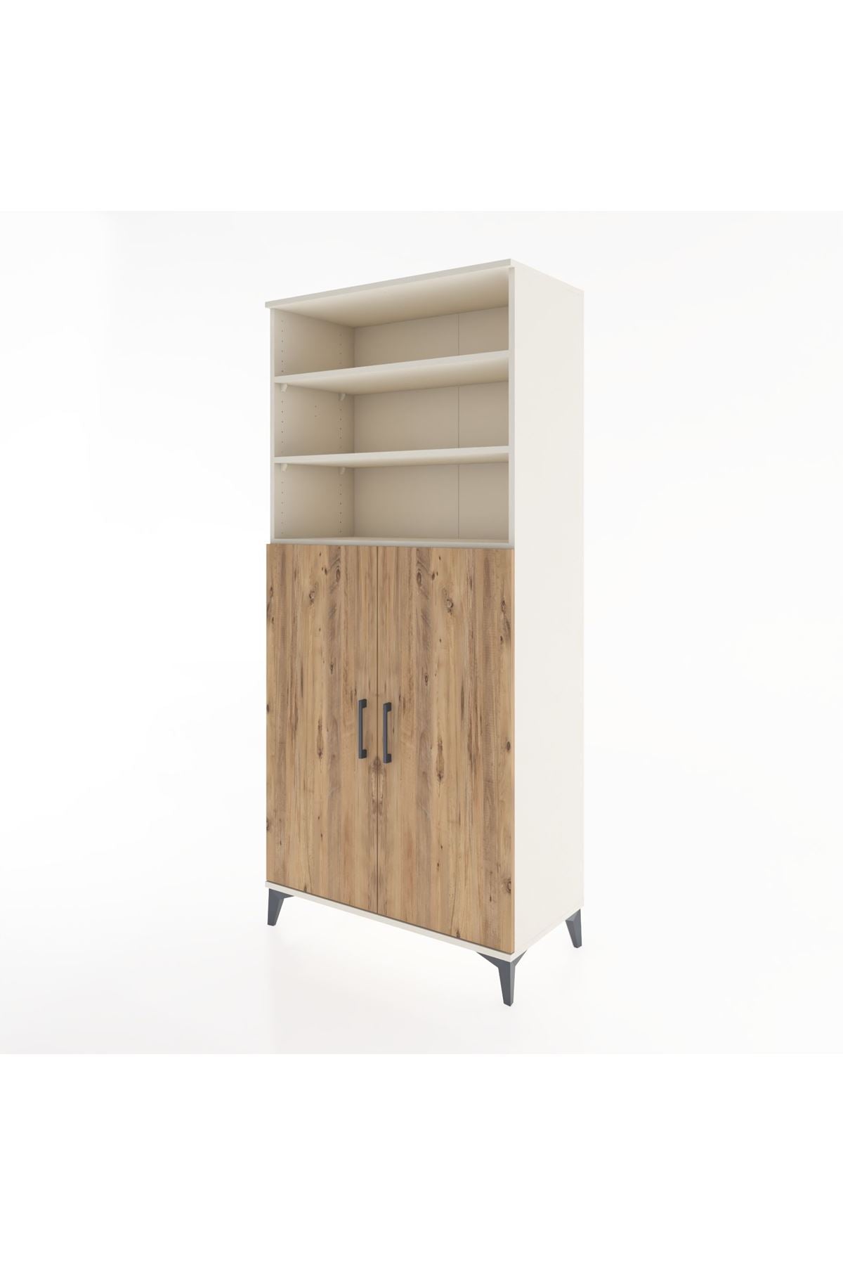 Hyperion Dolap 5 Raflı 2 Kapaklı 88x44x195 - S60M066V3B