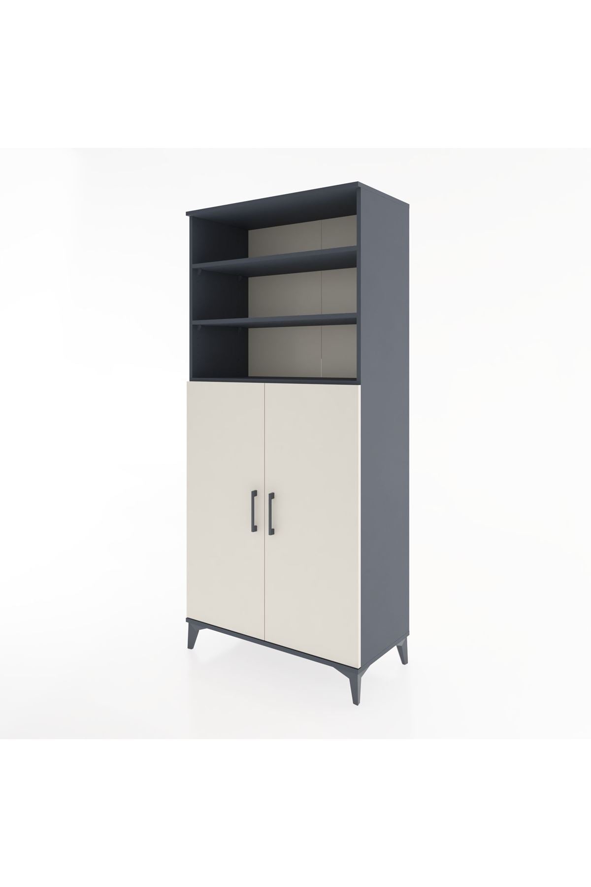 Hyperion Dolap 5 Raflı 2 Kapaklı 88x44x195 - S60M066V4B