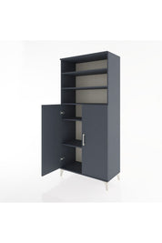 Hyperion Dolap 5 Raflı 2 Kapaklı 88x44x195 - S60M066V5B