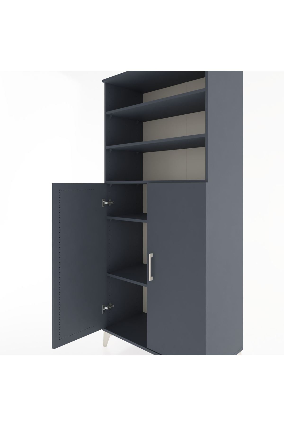 Hyperion Dolap 5 Raflı 2 Kapaklı 88x44x195 - S60M066V5B
